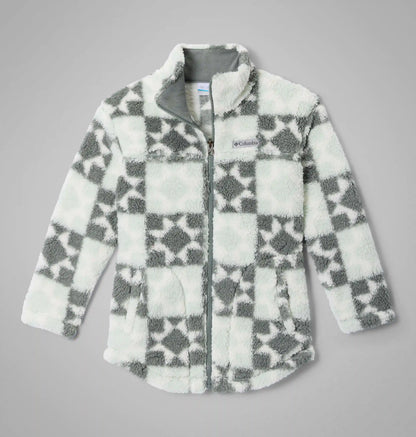 Girls' West Bend Printed Full Zip Fleece Jacket