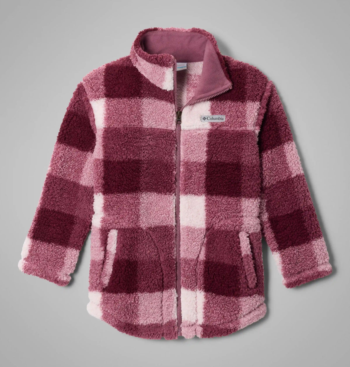 Girls' West Bend Printed Full Zip Fleece Jacket