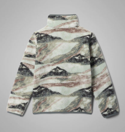 Kids' Helvetia II Printed Half Snap Fleece Pullover