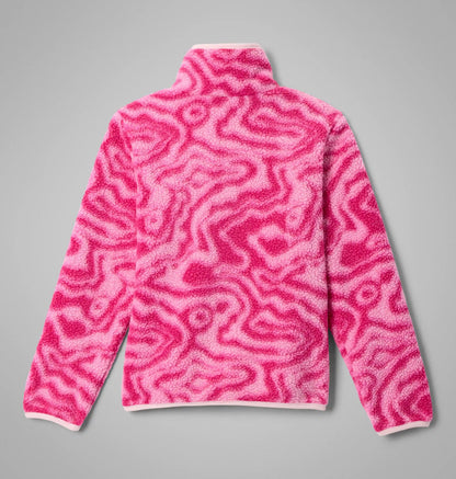 Kids' Helvetia II Printed Half Snap Fleece Pullover