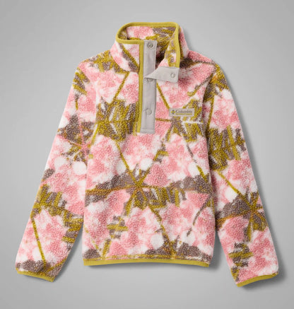 Kids' Helvetia II Printed Half Snap Fleece Pullover