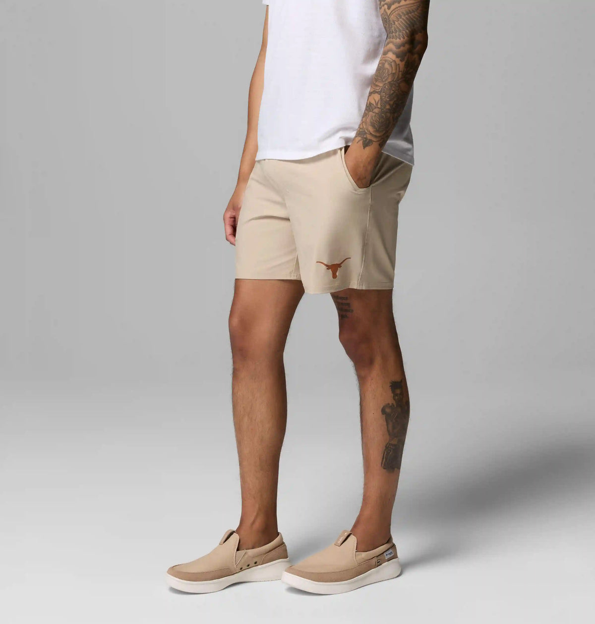 Men's Collegiate PFG Terminal Roamer Stretch Shorts - Texas