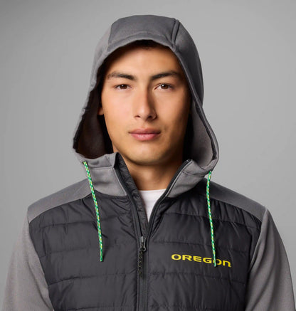 Men's Collegiate Out-Shield Hybrid Hoodie - Oregon