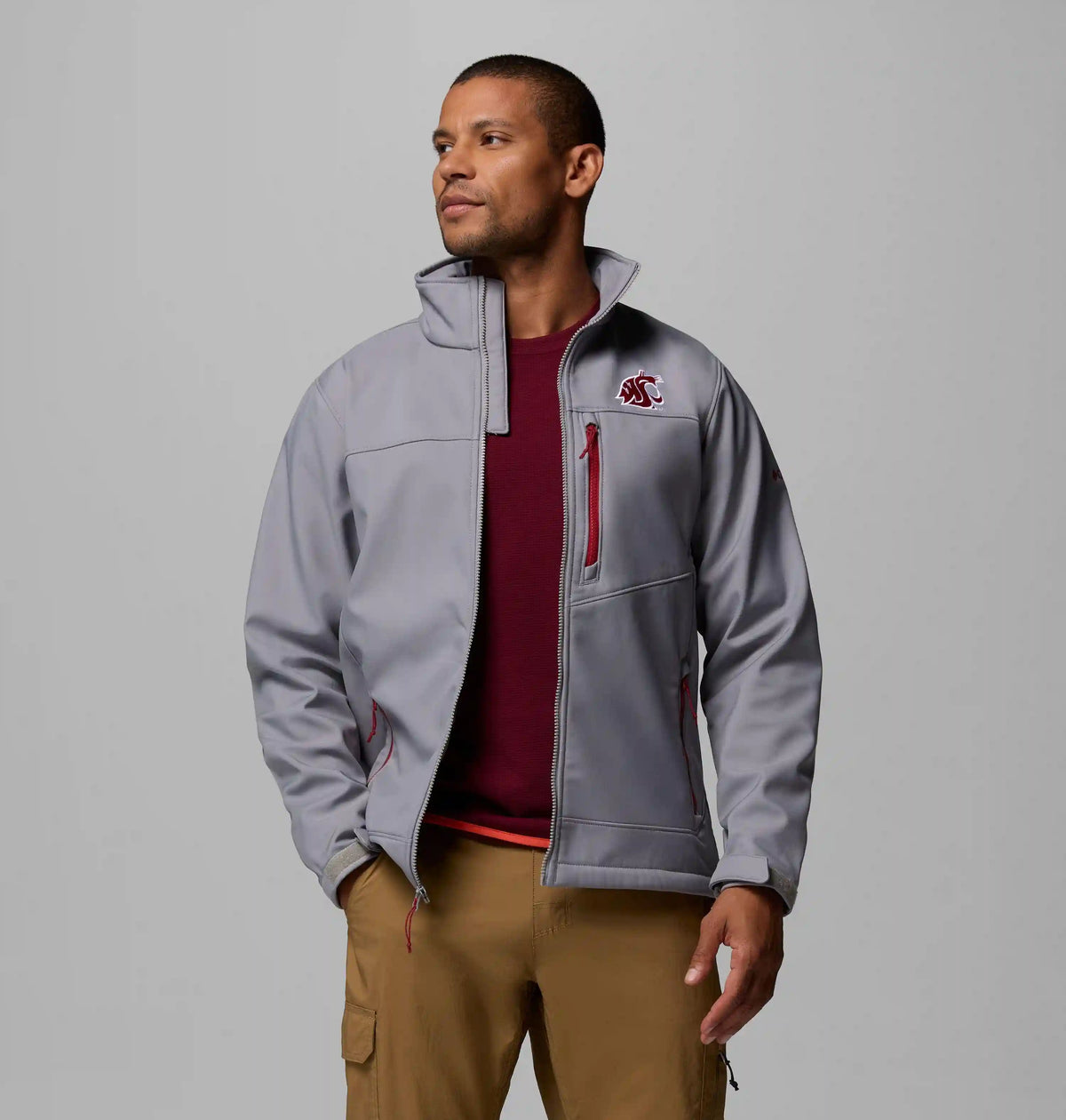 Men's Collegiate Ascender III Softshell - Washington State