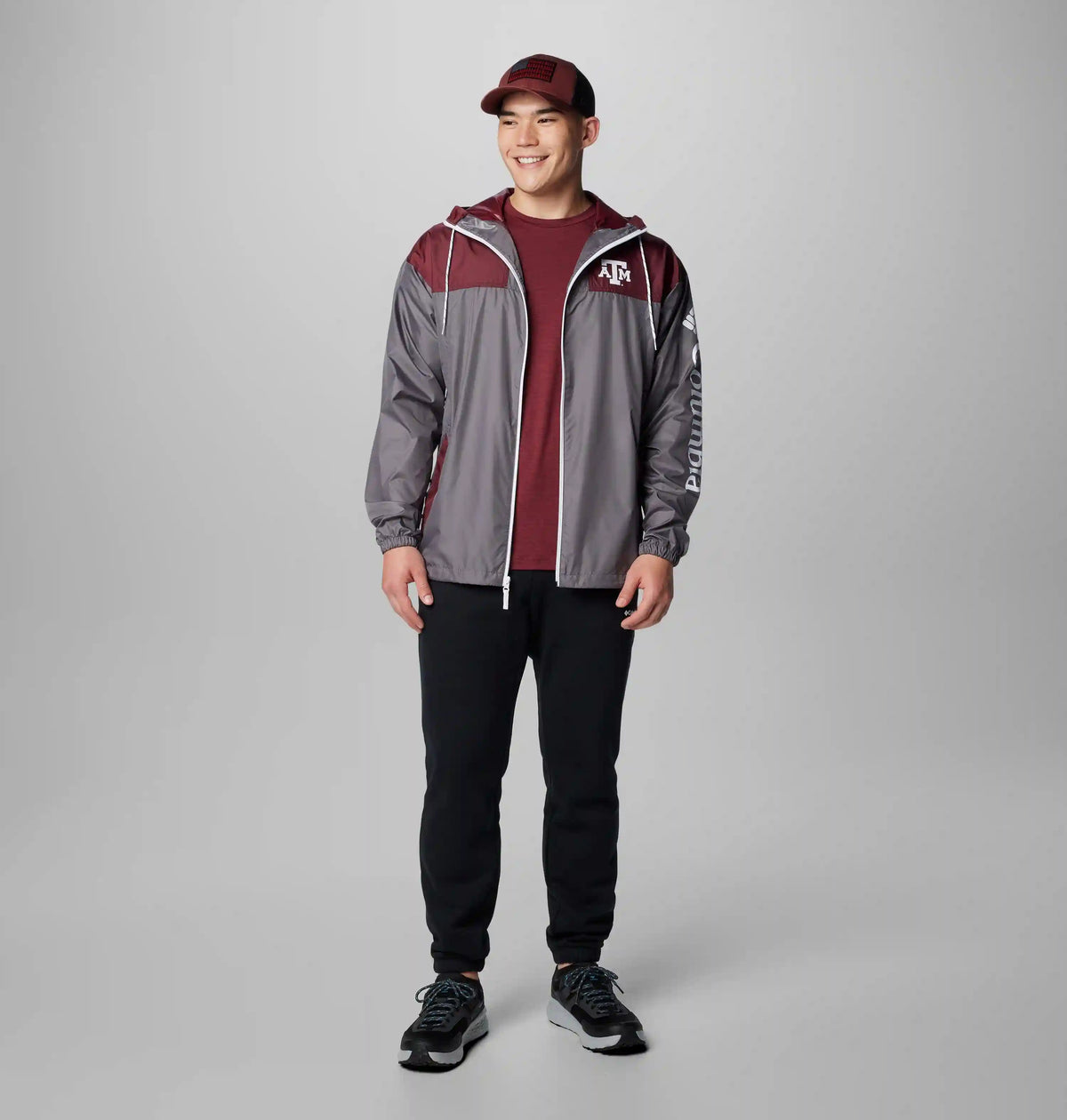 Men's Collegiate Flash Challenger II Windbreaker - Texas A&M