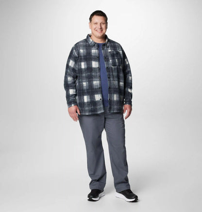 Men's Steens Mountain Printed Fleece Shirt Jacket II - Big