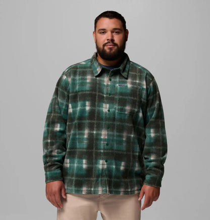 Men's Steens Mountain Printed Fleece Shirt Jacket II - Big