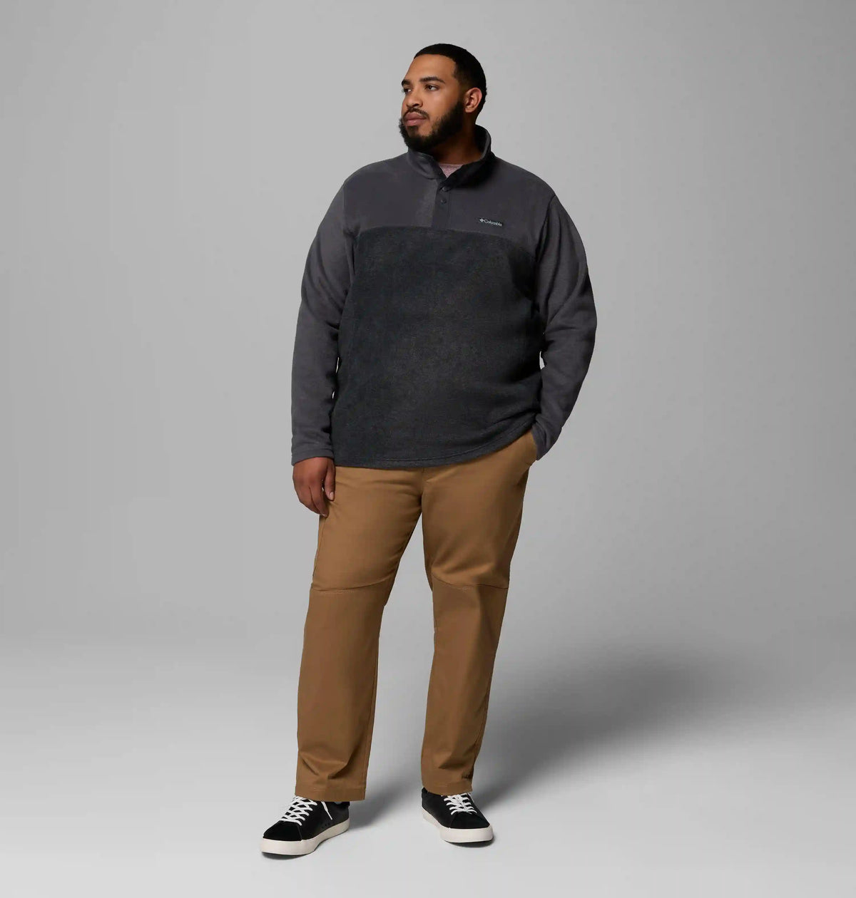 Men's Steens Mountain Half Snap II Fleece Pullover - Big
