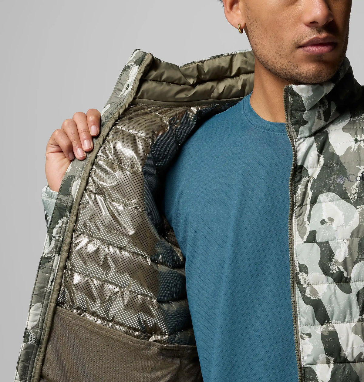Men's Powder Lite II Printed Jacket