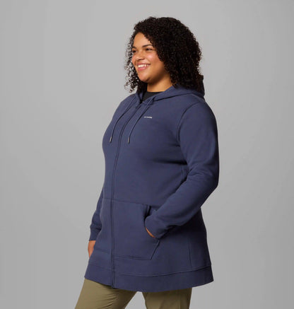Women's Burr Trail Long Full Zip Hoodie - Plus Size