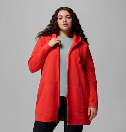 Women's Burr Trail Long Full Zip Hoodie - Plus Size
