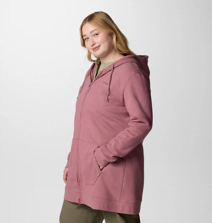Women's Burr Trail Long Full Zip Hoodie - Plus Size