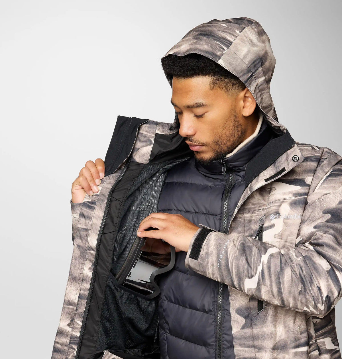 Men's Whirlibird V Printed Interchange Jacket