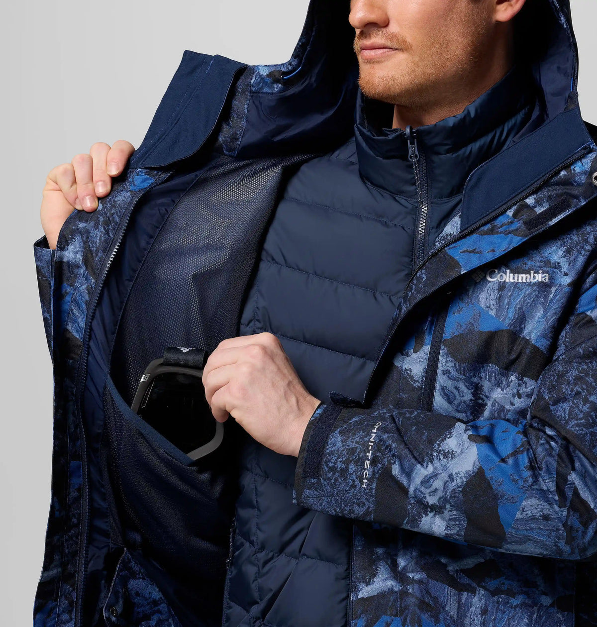 Men's Whirlibird V Printed Interchange Jacket