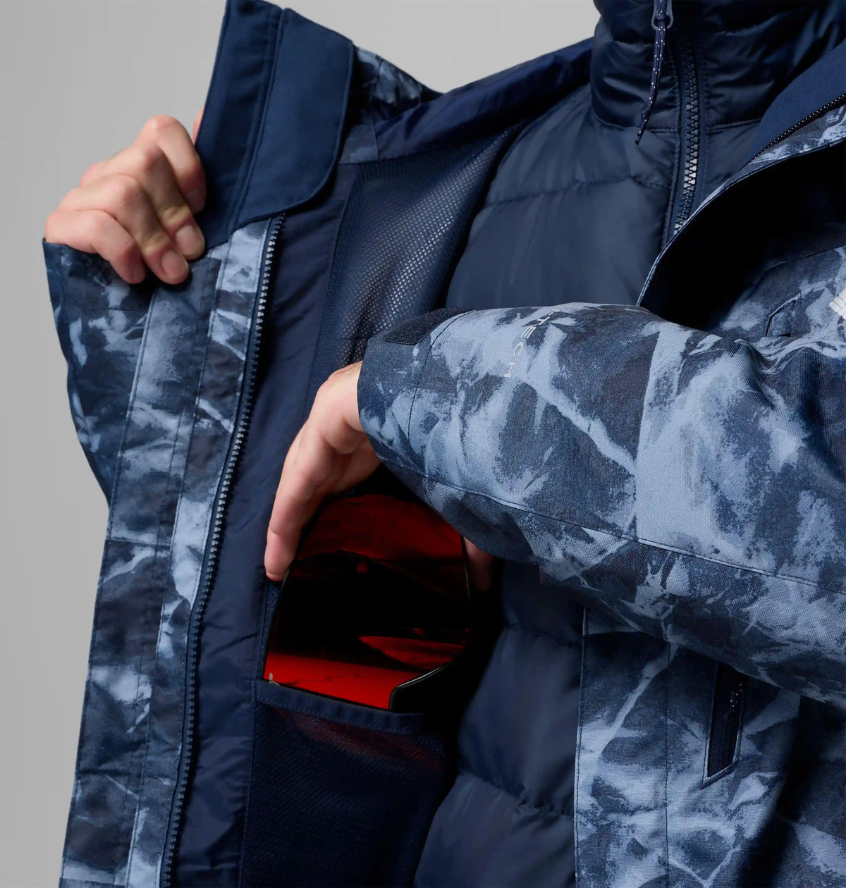 Men's Whirlibird V Printed Interchange Jacket