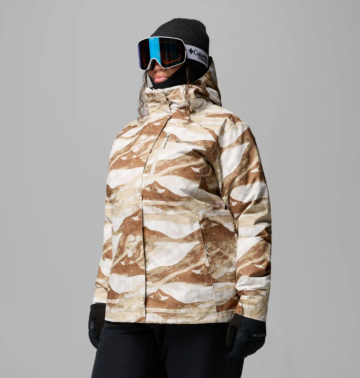 Women's Whirlibird V Printed Interchange Jacket - Plus Size