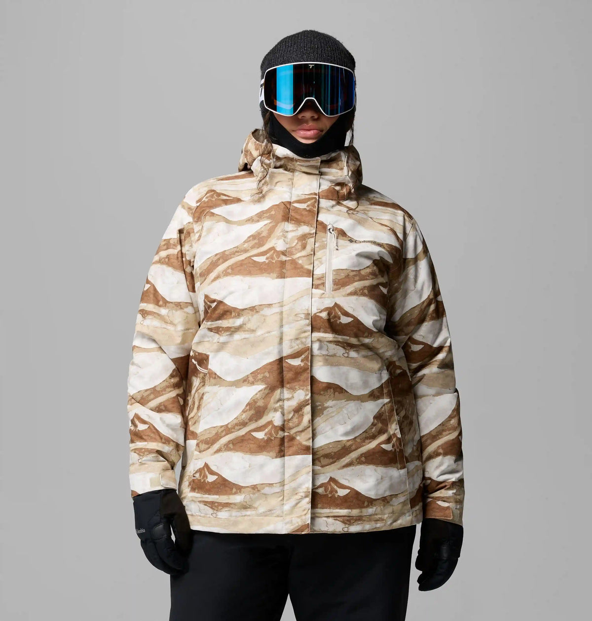 Women's Whirlibird V Printed Interchange Jacket - Plus Size