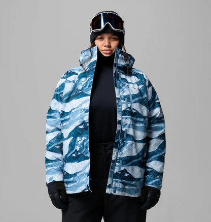 Women's Whirlibird V Printed Interchange Jacket - Plus Size