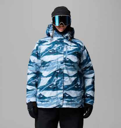 Women's Whirlibird V Printed Interchange Jacket - Plus Size