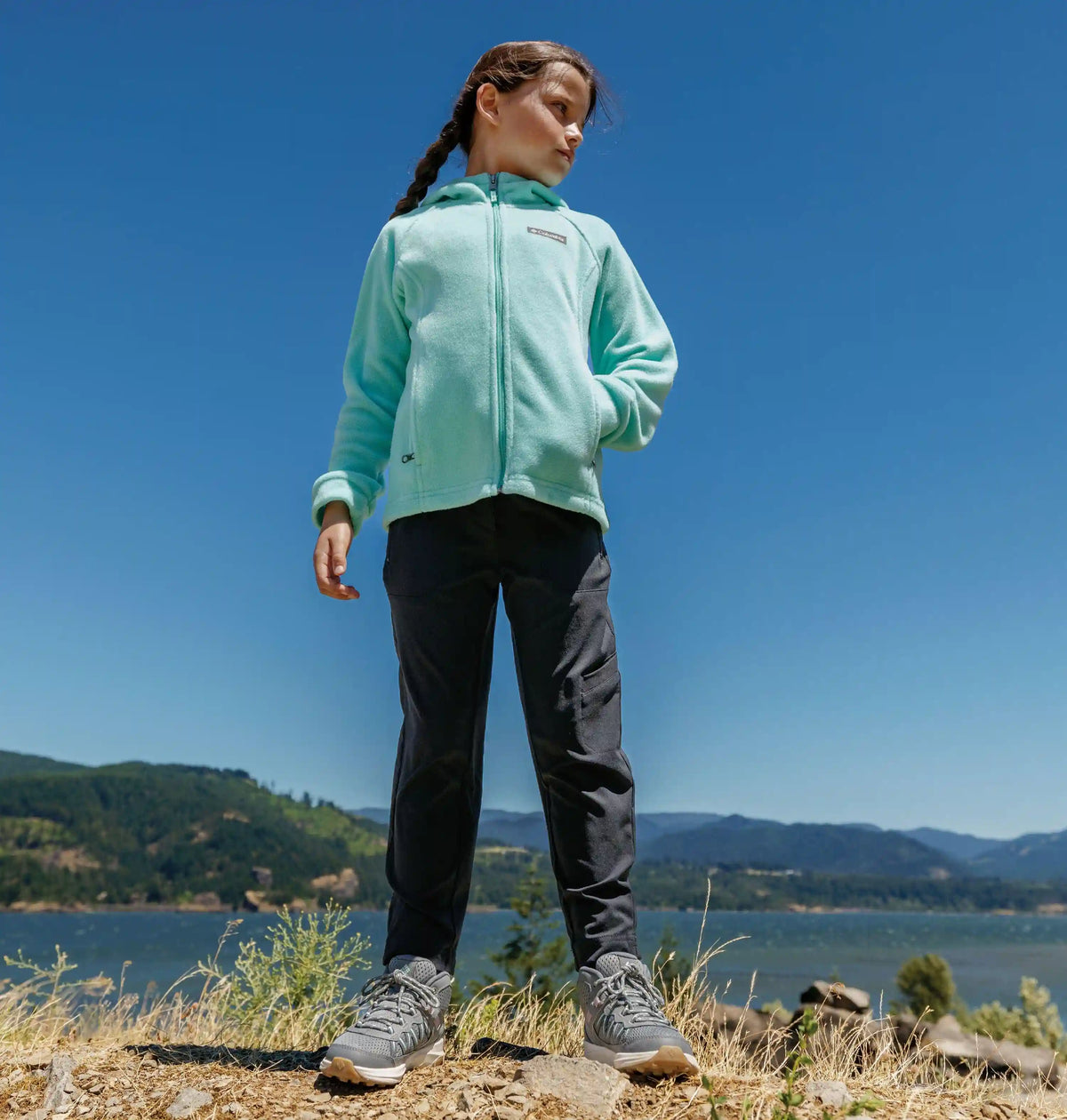 Big Kids' Peakfreak Rush Mid Waterproof Shoe