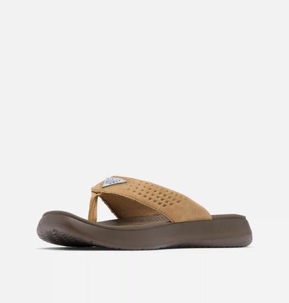 Women's PFG Boatside Leather Flip Flop