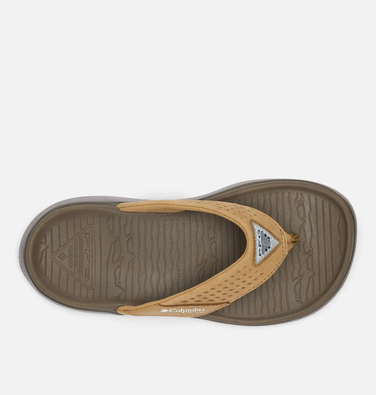 Women's PFG Boatside Leather Flip Flop