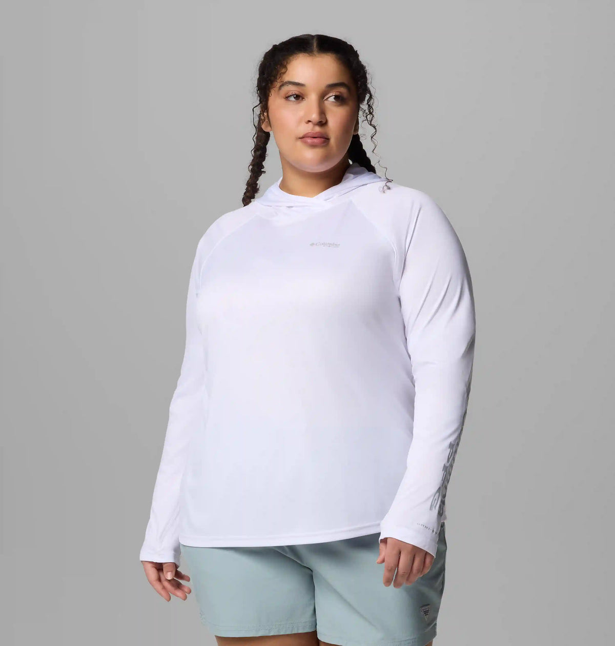 Women's PFG Tidal Tee II Hoodie - Plus Size