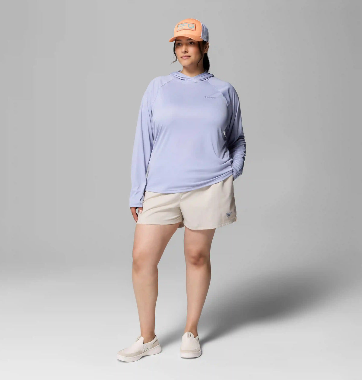 Women's PFG Tidal Tee II Hoodie - Plus Size
