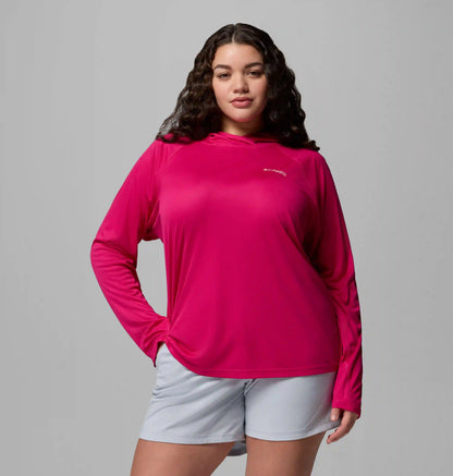 Women's PFG Tidal Tee II Hoodie - Plus Size