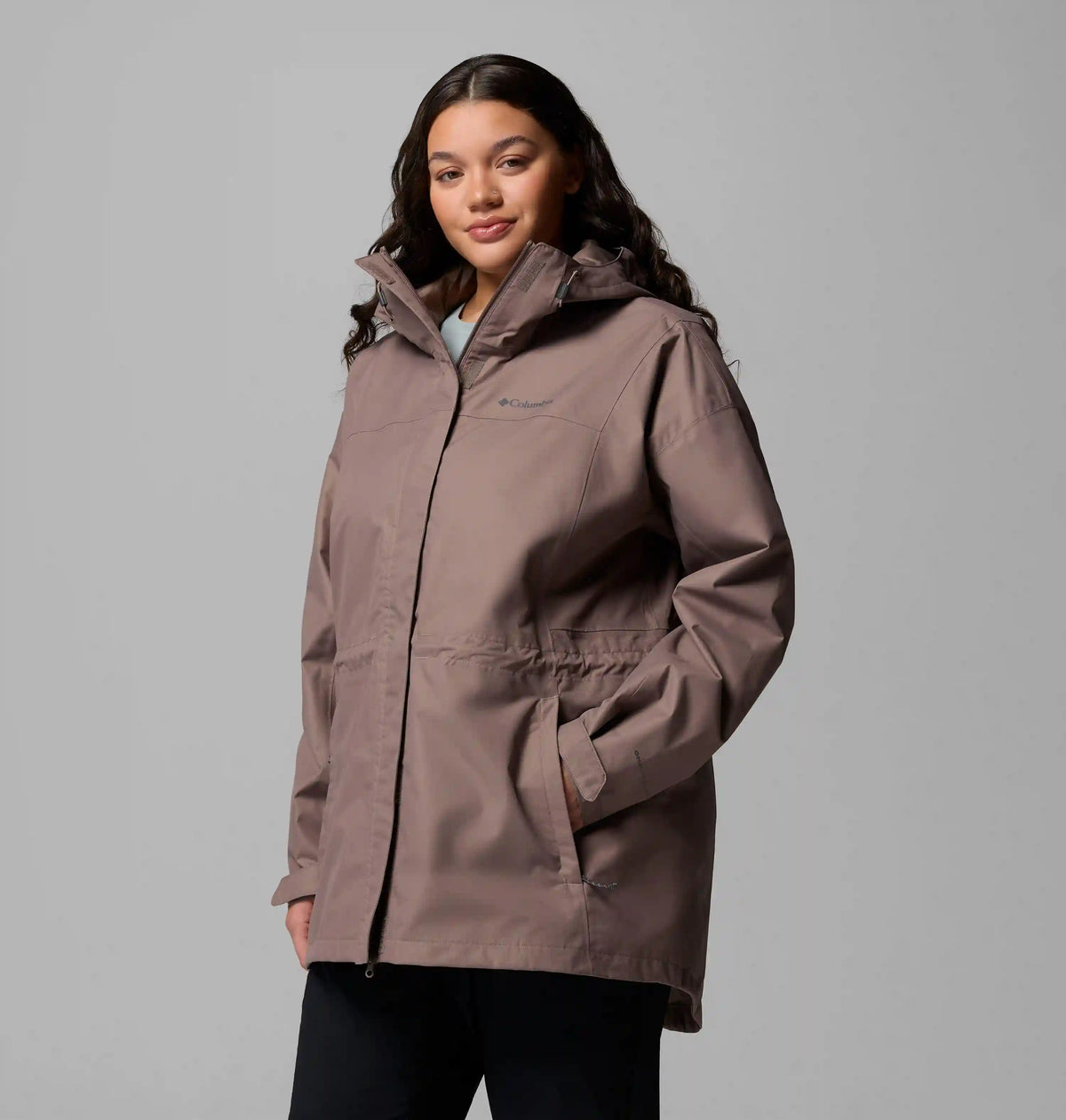 Women's Hikebound II Long Rain Jacket - Plus Size