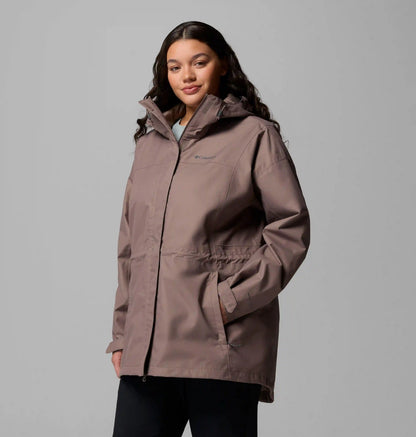 Women's Hikebound II Long Rain Jacket - Plus Size