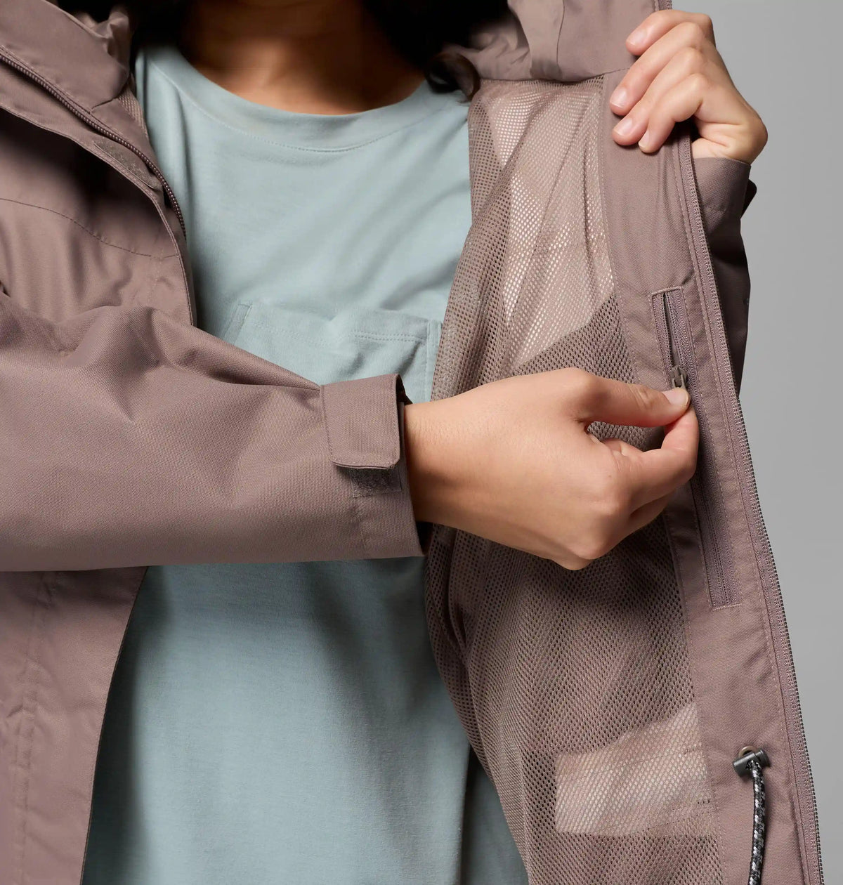 Women's Hikebound II Long Rain Jacket - Plus Size