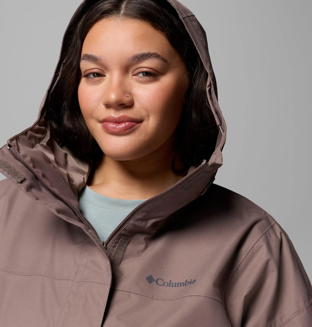 Women's Hikebound II Long Rain Jacket - Plus Size