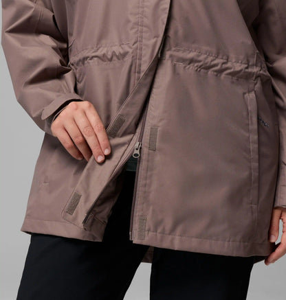 Women's Hikebound II Long Rain Jacket - Plus Size