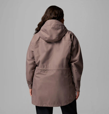 Women's Hikebound II Long Rain Jacket - Plus Size