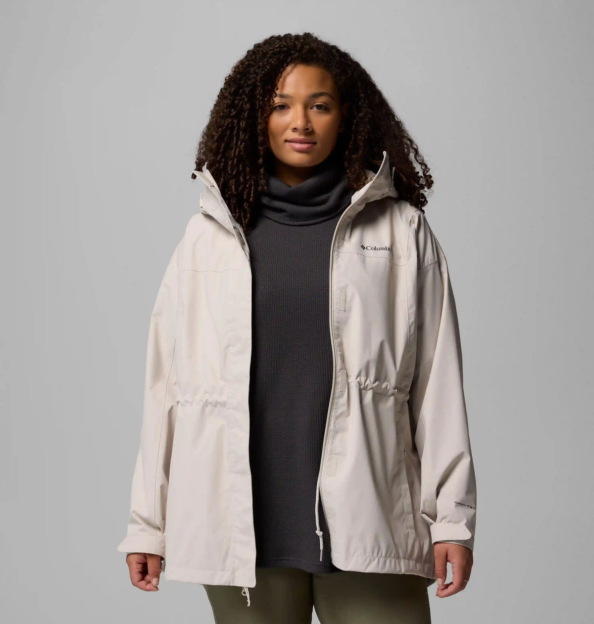Women's Hikebound II Long Rain Jacket - Plus Size
