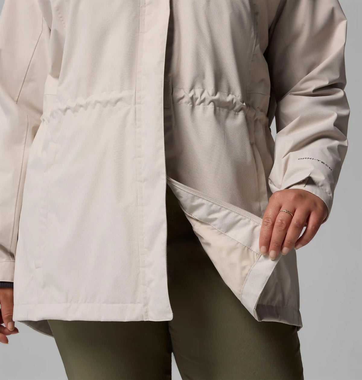 Women's Hikebound II Long Rain Jacket - Plus Size