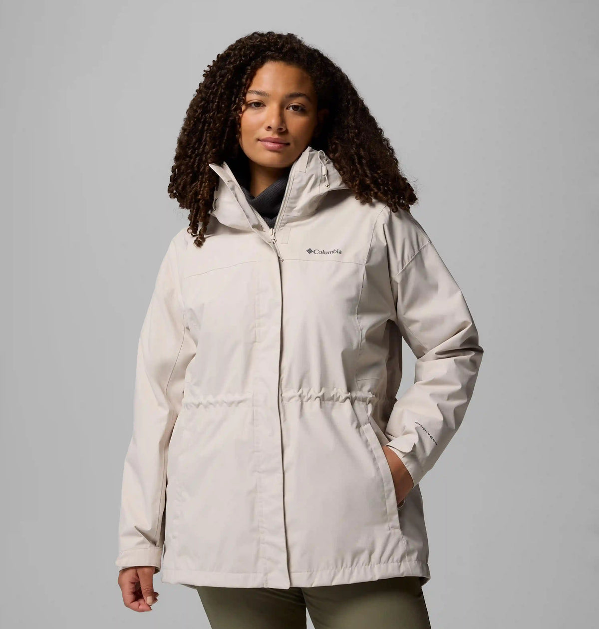 Women's Hikebound II Long Rain Jacket - Plus Size