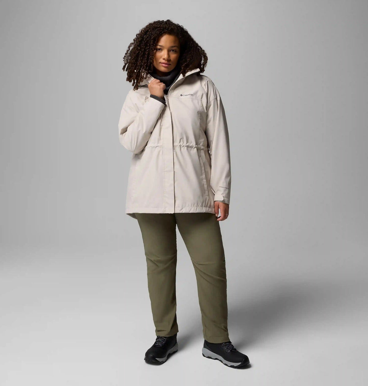 Women's Hikebound II Long Rain Jacket - Plus Size