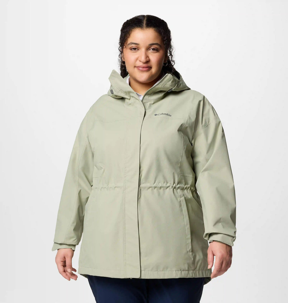 Women's Hikebound II Long Rain Jacket - Plus Size