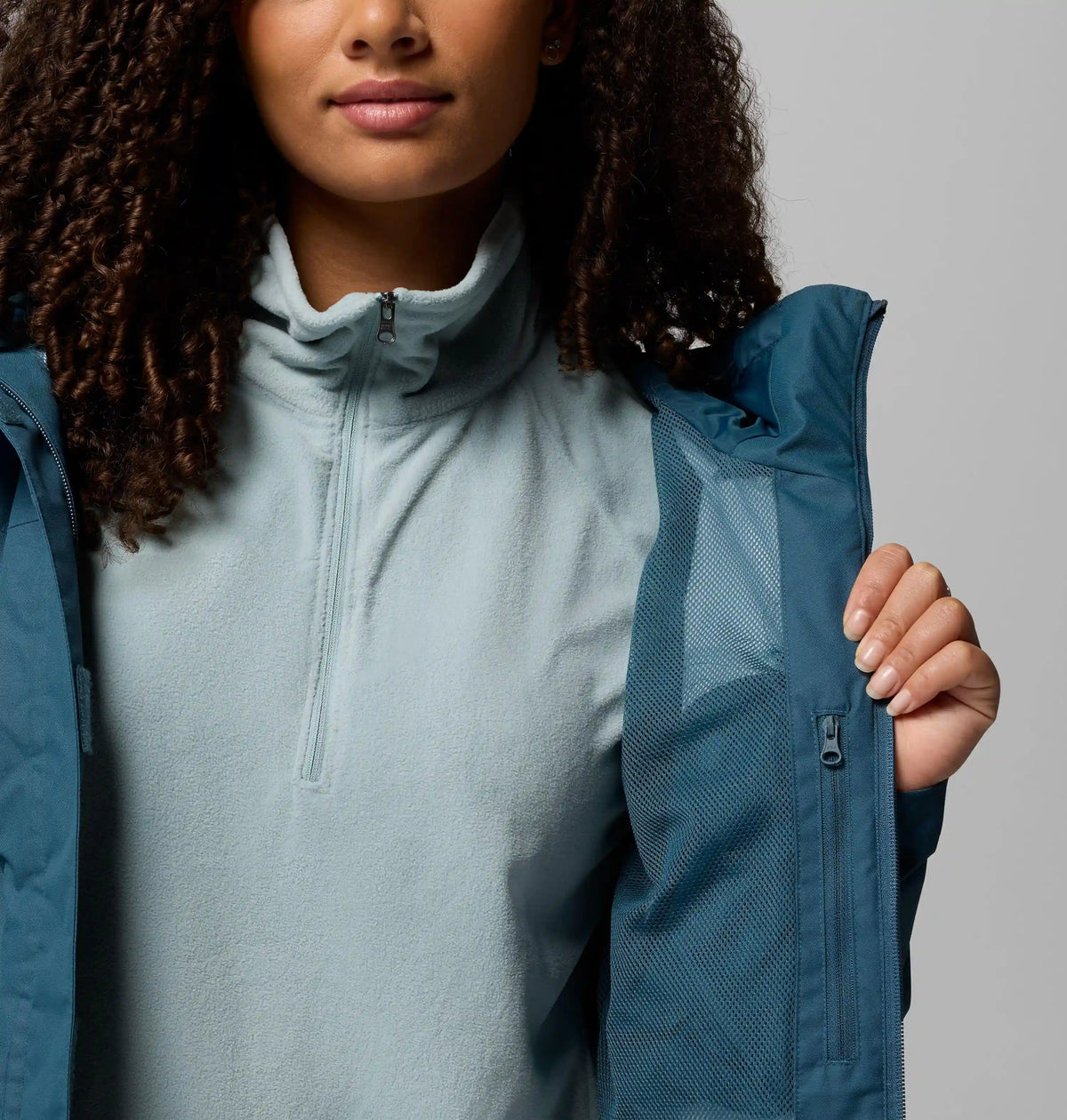 Women's Hikebound II Long Rain Jacket - Plus Size