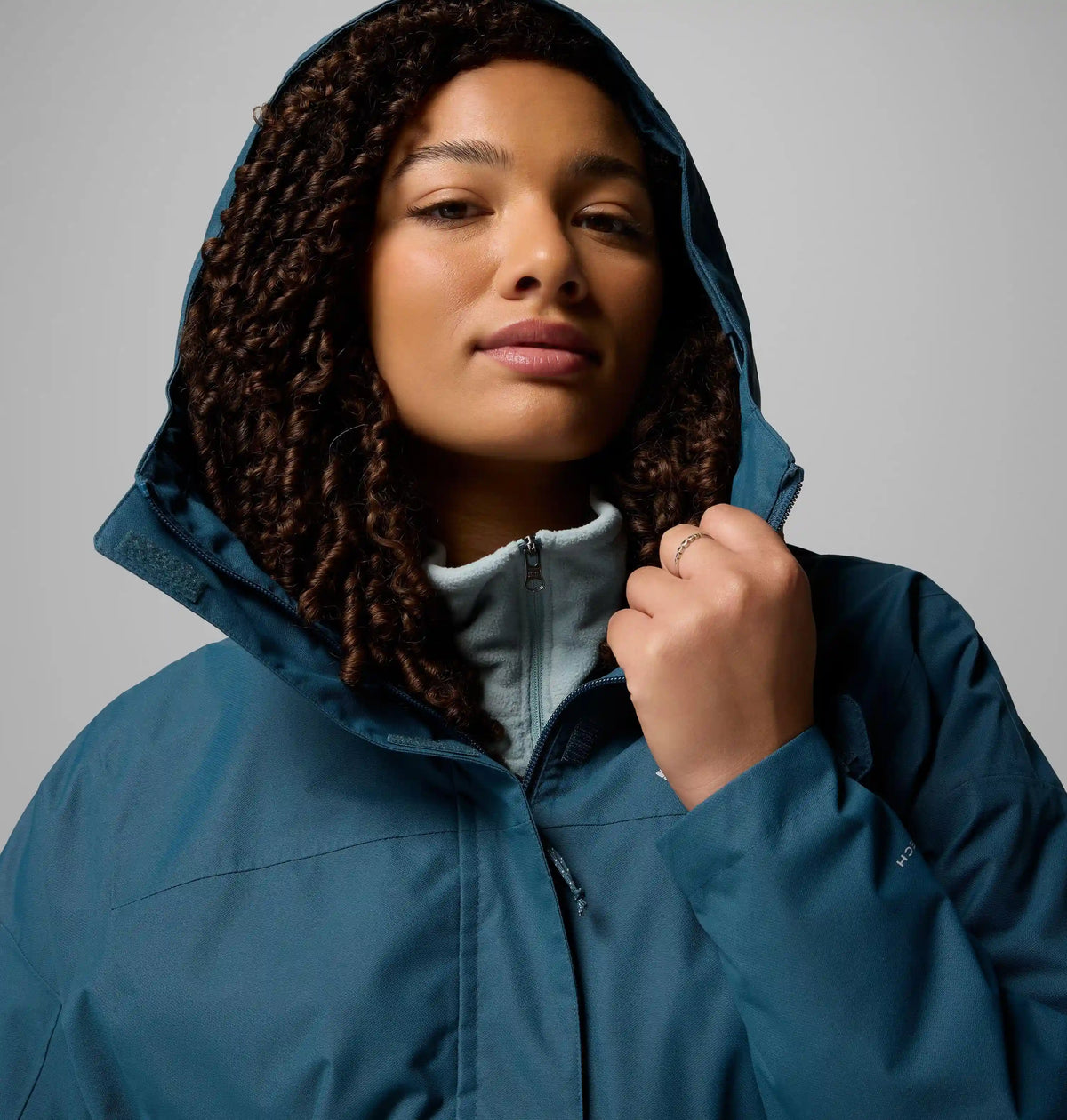 Women's Hikebound II Long Rain Jacket - Plus Size