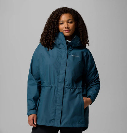 Women's Hikebound II Long Rain Jacket - Plus Size