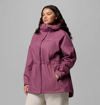 Women's Hikebound II Long Rain Jacket - Plus Size