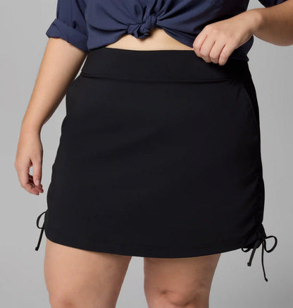 Women's All Seasons Ruched Skort - Plus Size