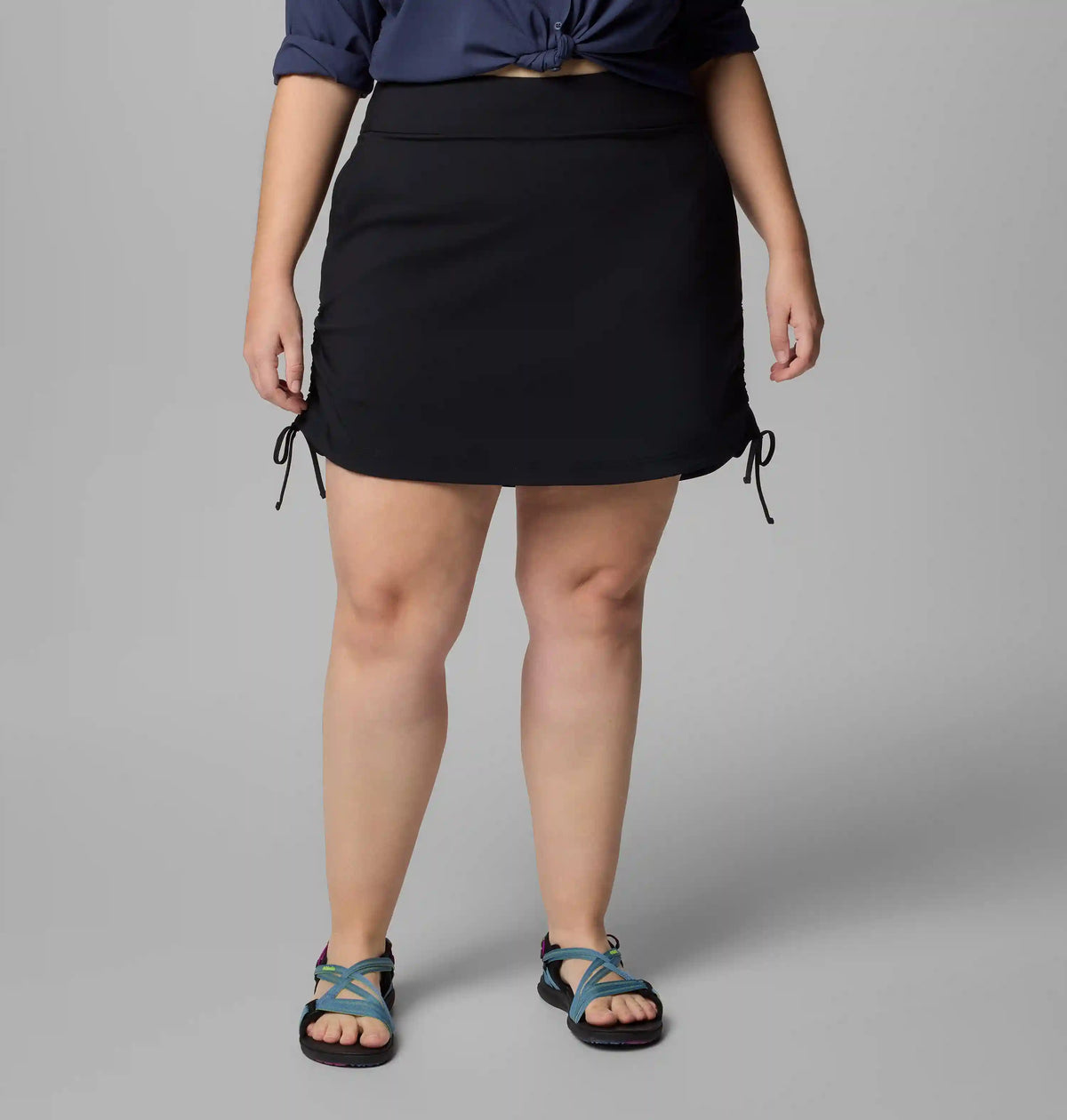 Women's All Seasons Ruched Skort - Plus Size