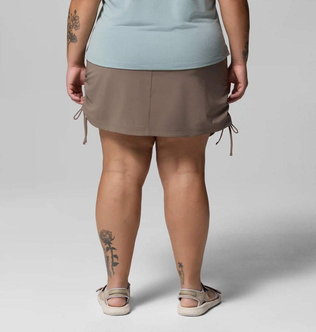 Women's All Seasons Ruched Skort - Plus Size