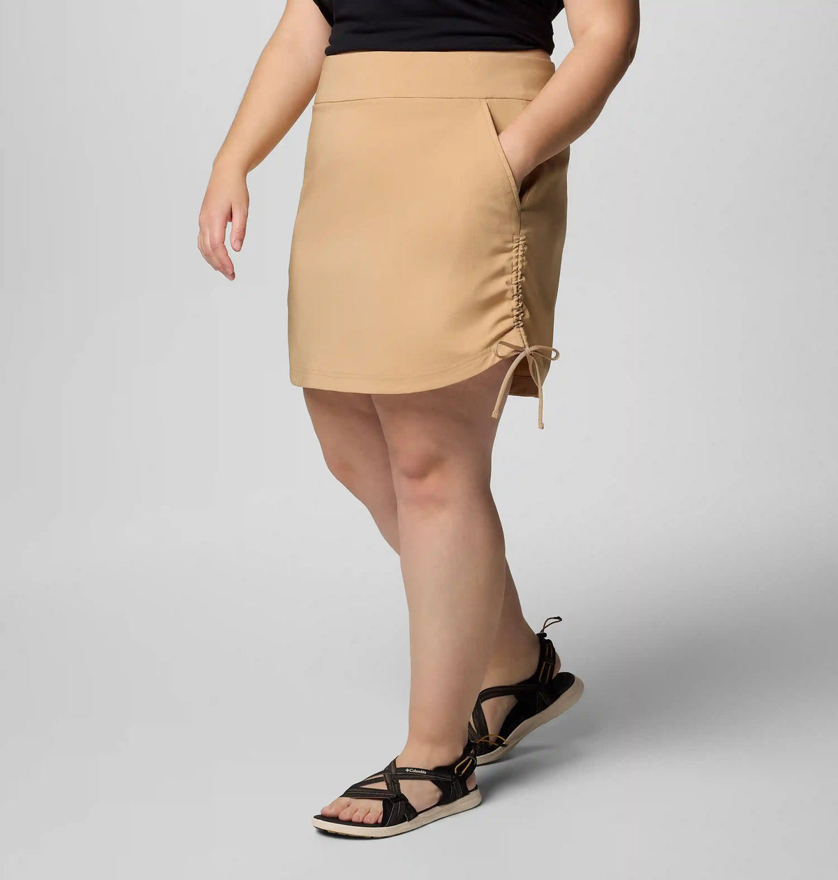 Women's All Seasons Ruched Skort - Plus Size