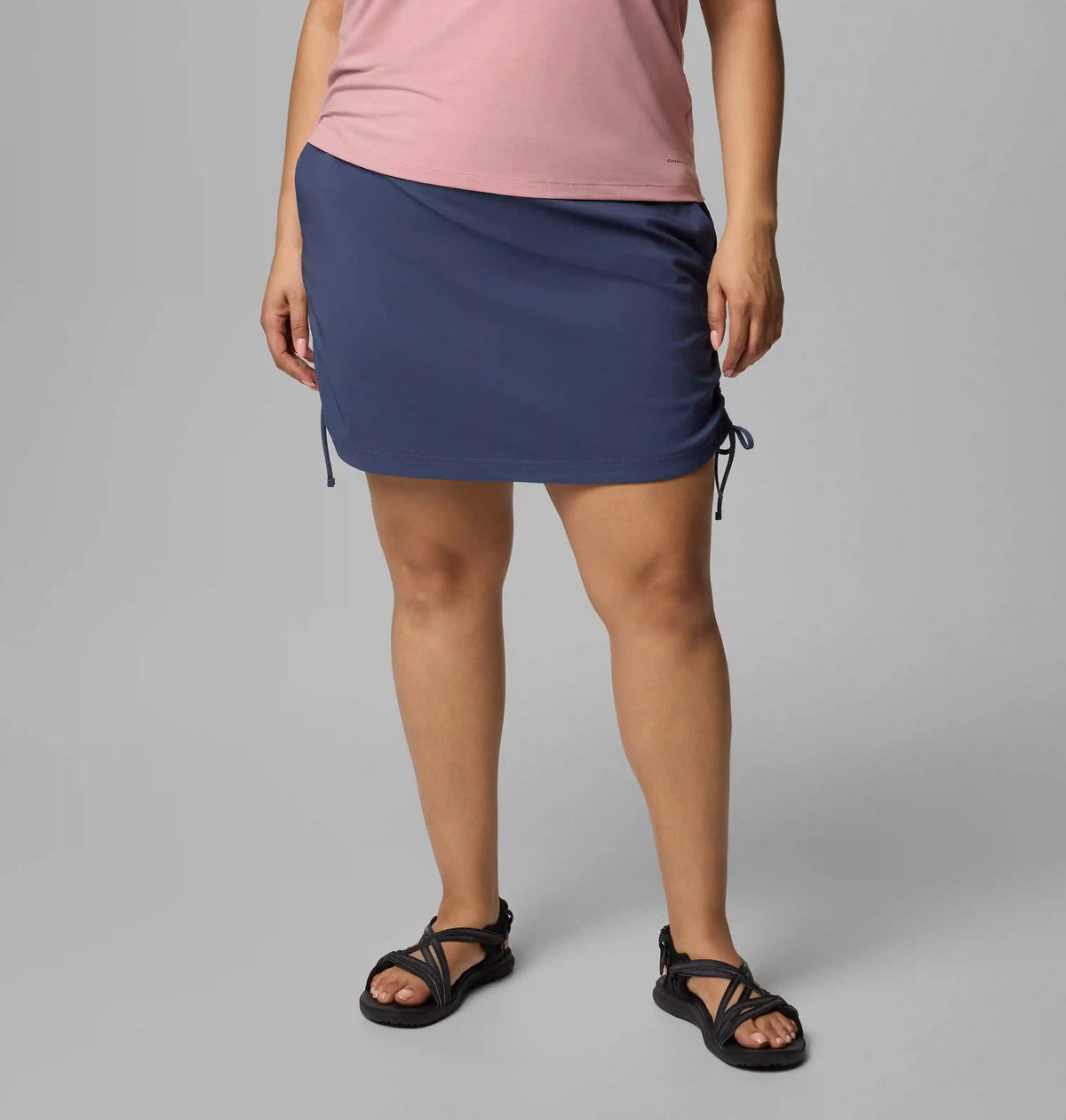 Women's All Seasons Ruched Skort - Plus Size
