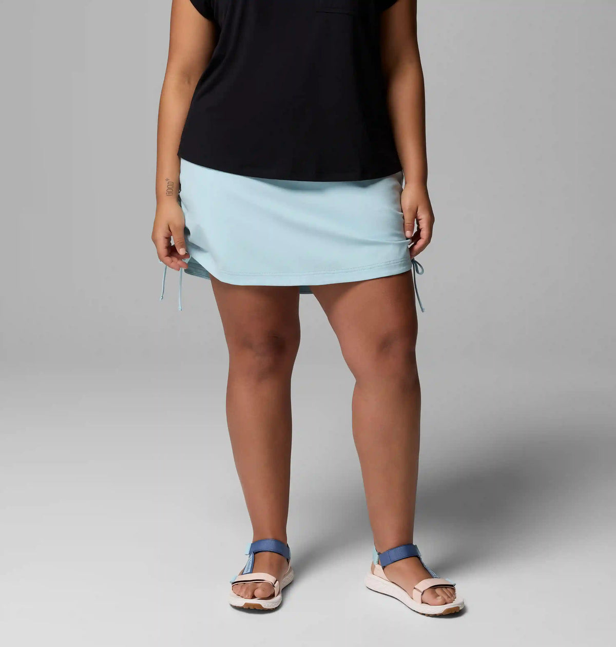 Women's All Seasons Ruched Skort - Plus Size